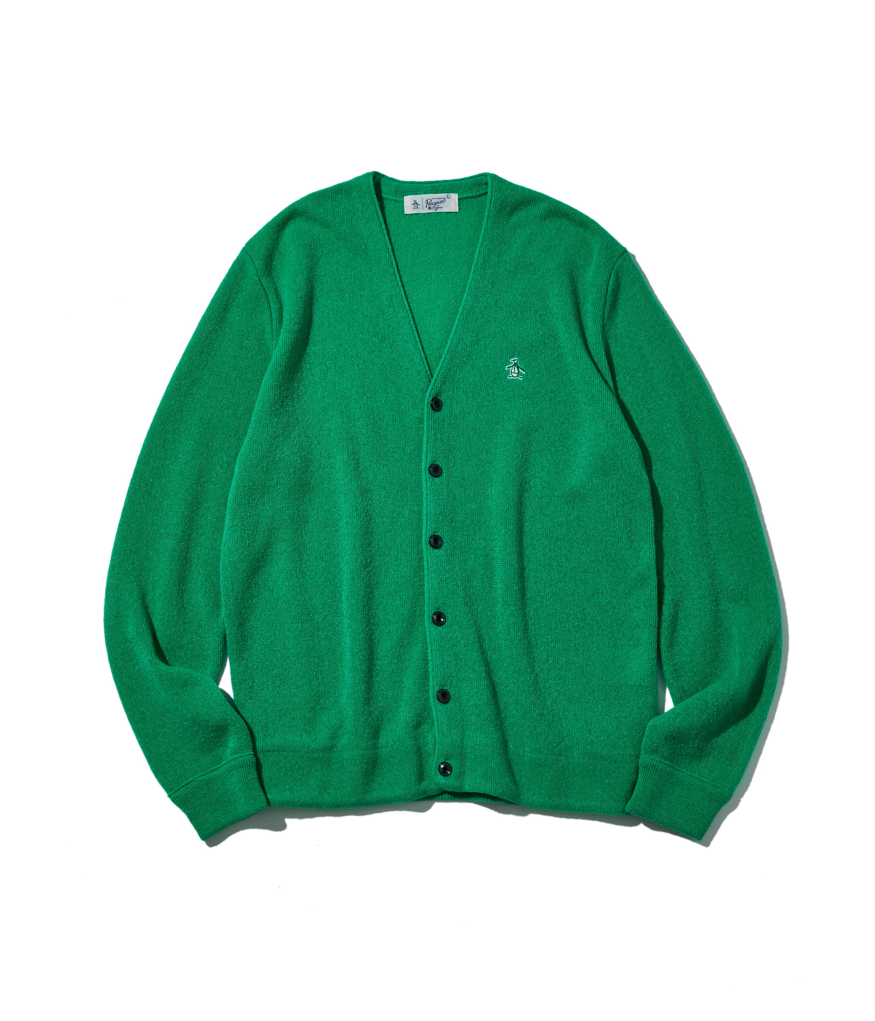 Penguin by Munsingwear × NEW VINTAGE GOLF Links Cardigan(GREEN)